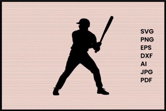 Download Baseball Batter in Stance Illustration - Illustration Collection