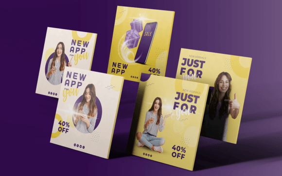 Download Social Media Templates-App-Tech-09-22 - Social Collection