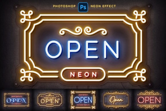 Download Neon Logo Mockups - Logo mockup Collection