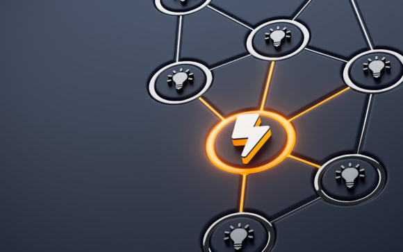 Download Lighting Bolt Neon Sign Glowing Social - Premium Resources