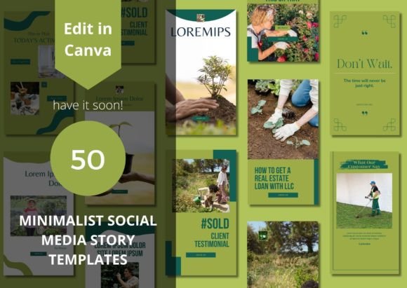 Download 50 Minimalist Social Media Templates - Social Collection