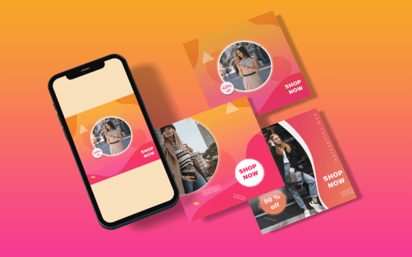 Download Social Media Templates-Shopping-030-22 - Social Collection